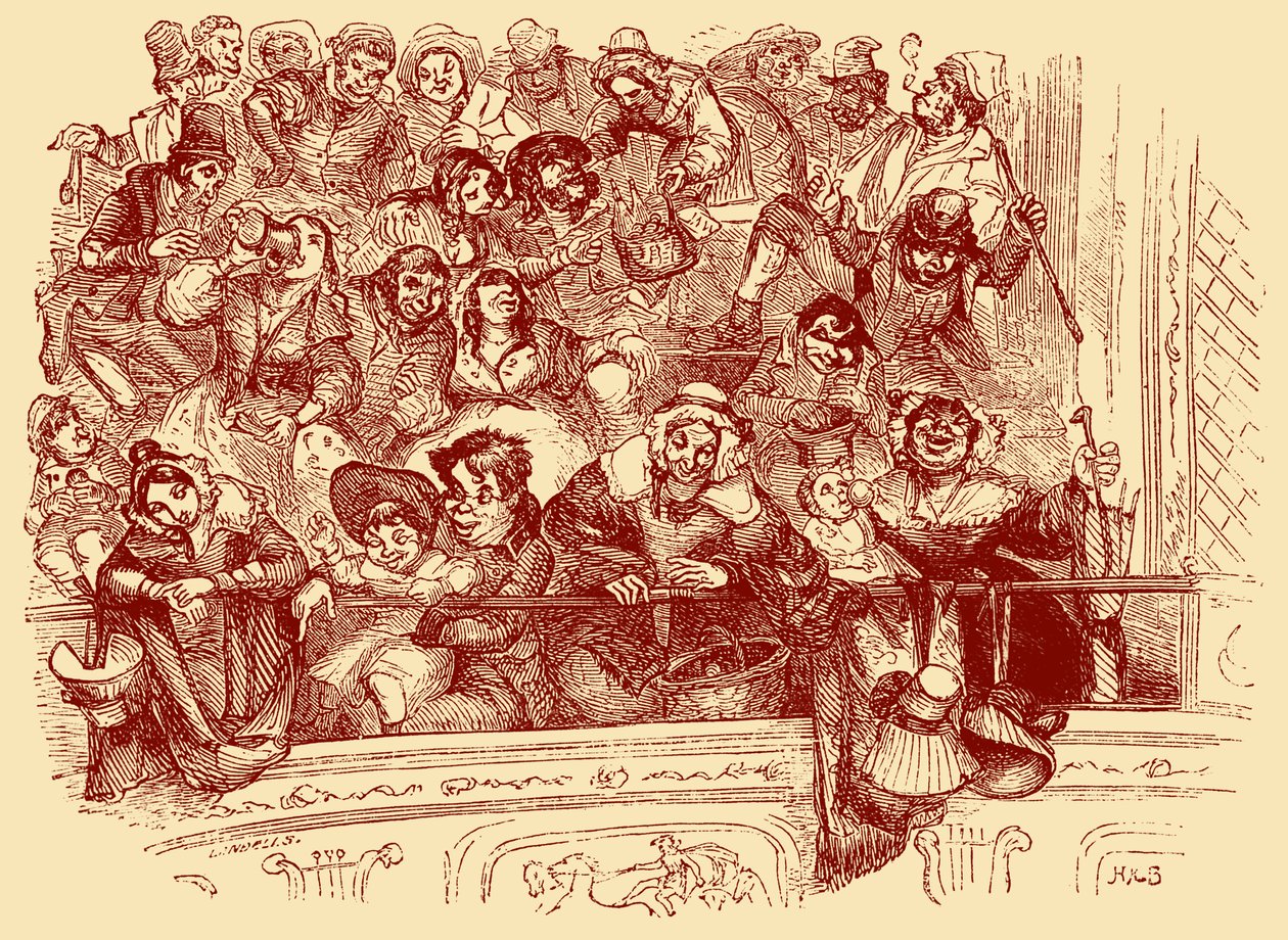 „The Old Curiosity Shop“ od Charlese Dickense od Hablot Knight Browne