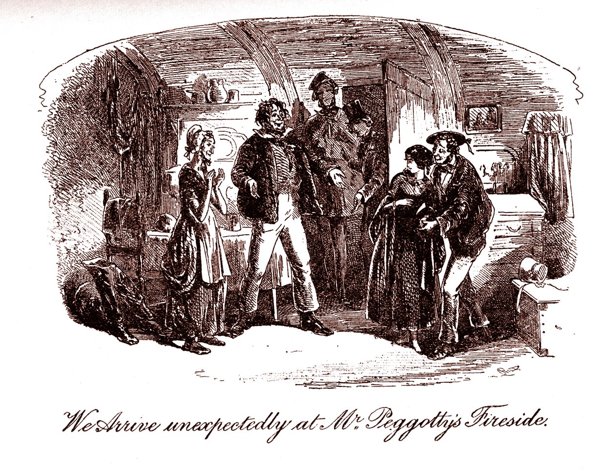 David Copperfield od Hablot Knight Browne