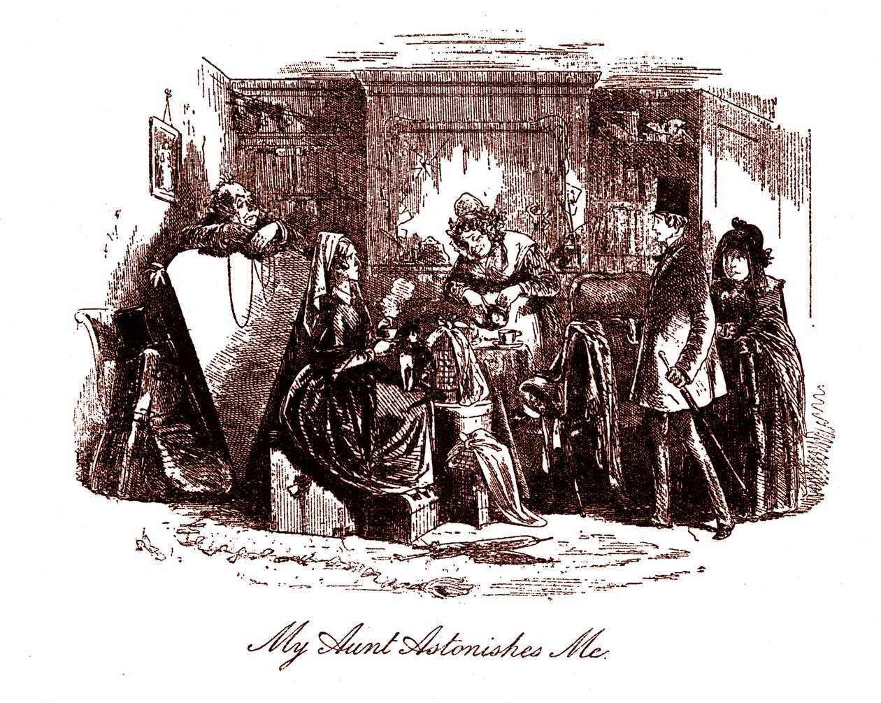 David Copperfield od Hablot Knight Browne