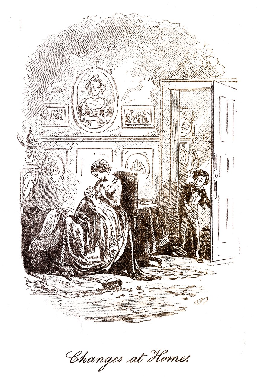David Copperfield od Hablot Knight Browne