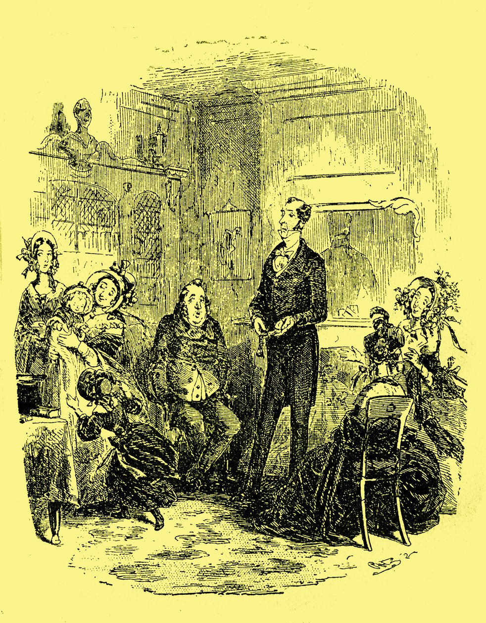 Dombey & Son od Charlese Dickense od Hablot Knight Browne