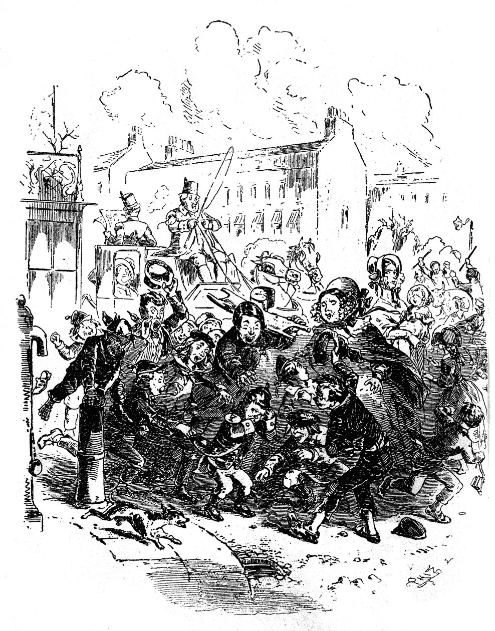 Dombey & Son od Charlese Dickense od Hablot Knight Browne