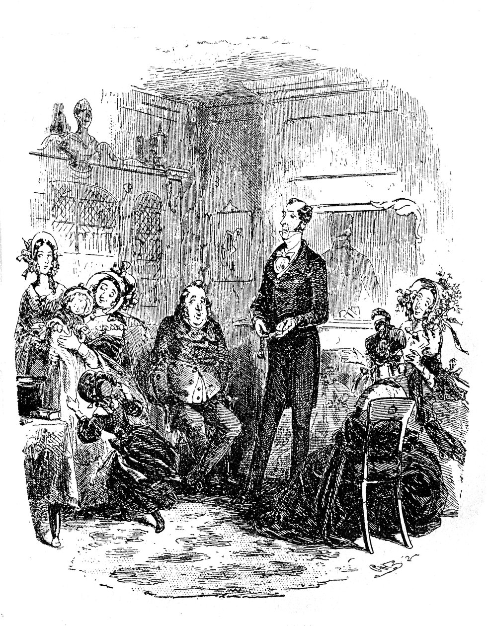 Dombey & Son od Charlese Dickense od Hablot Knight Browne
