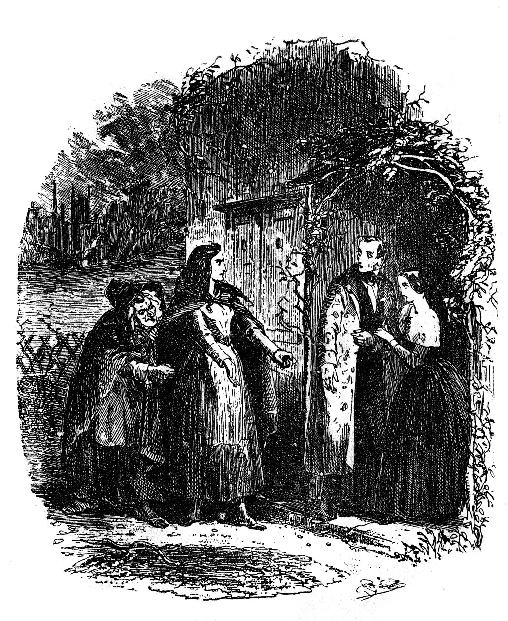 Dombey & Son od Charlese Dickense od Hablot Knight Browne