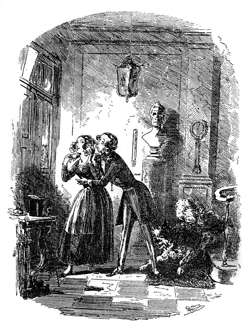 Dombey & Son od Charlese Dickense od Hablot Knight Browne