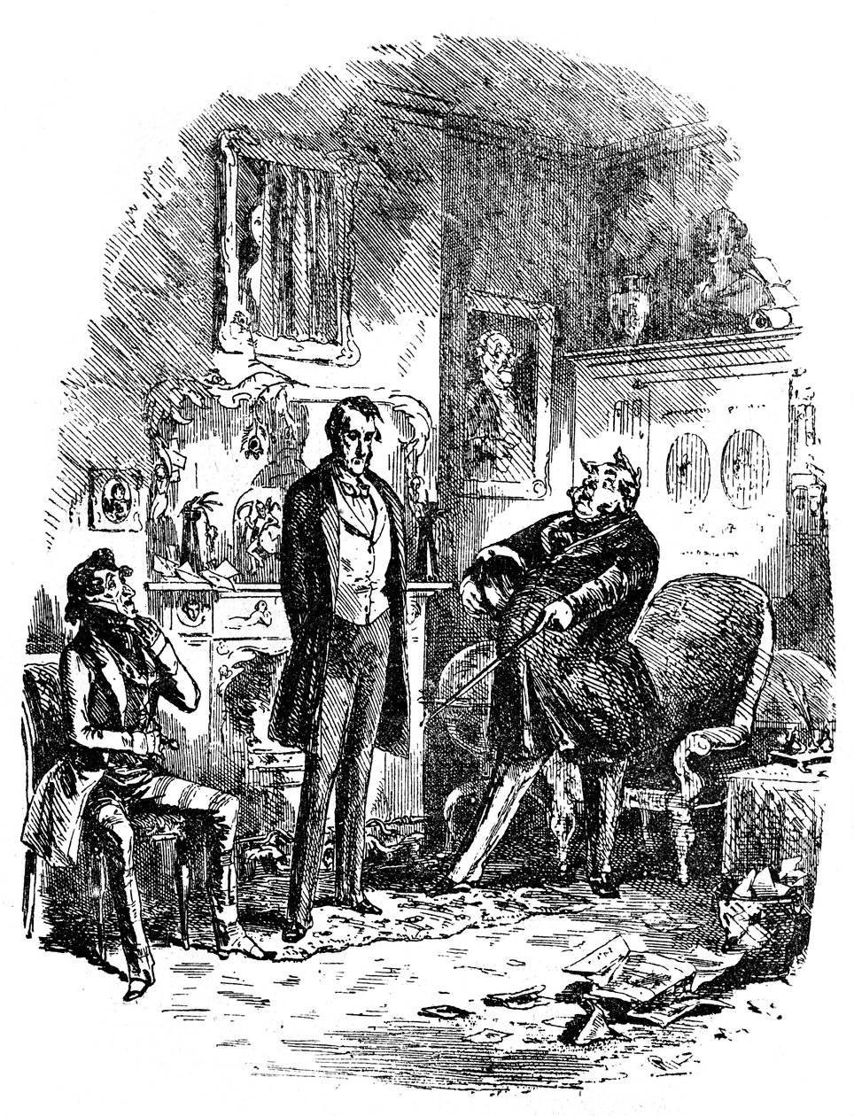 Dombey & Son od Charlese Dickense od Hablot Knight Browne