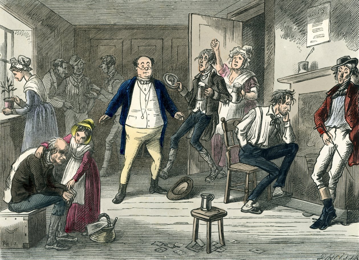 The Pickwick Club od Charlese Dickense od Hablot Knight Browne