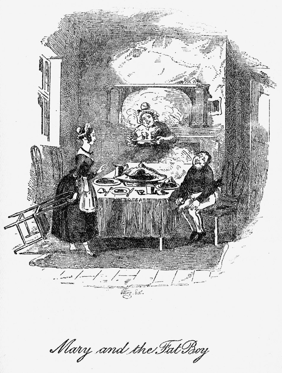 „The Pickwick papers“ od Charlese Dickense od Hablot Knight Browne