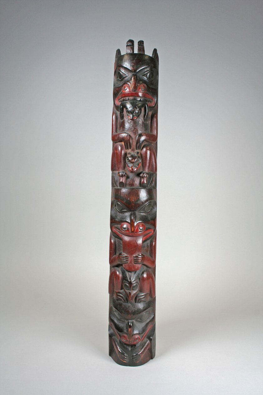 Model totemu od Haida