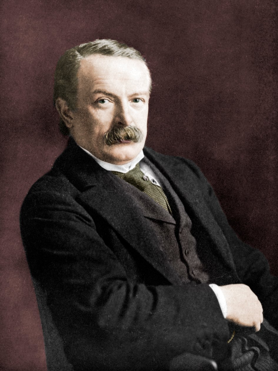 David Lloyd George , britský politik, c1920 od Haines