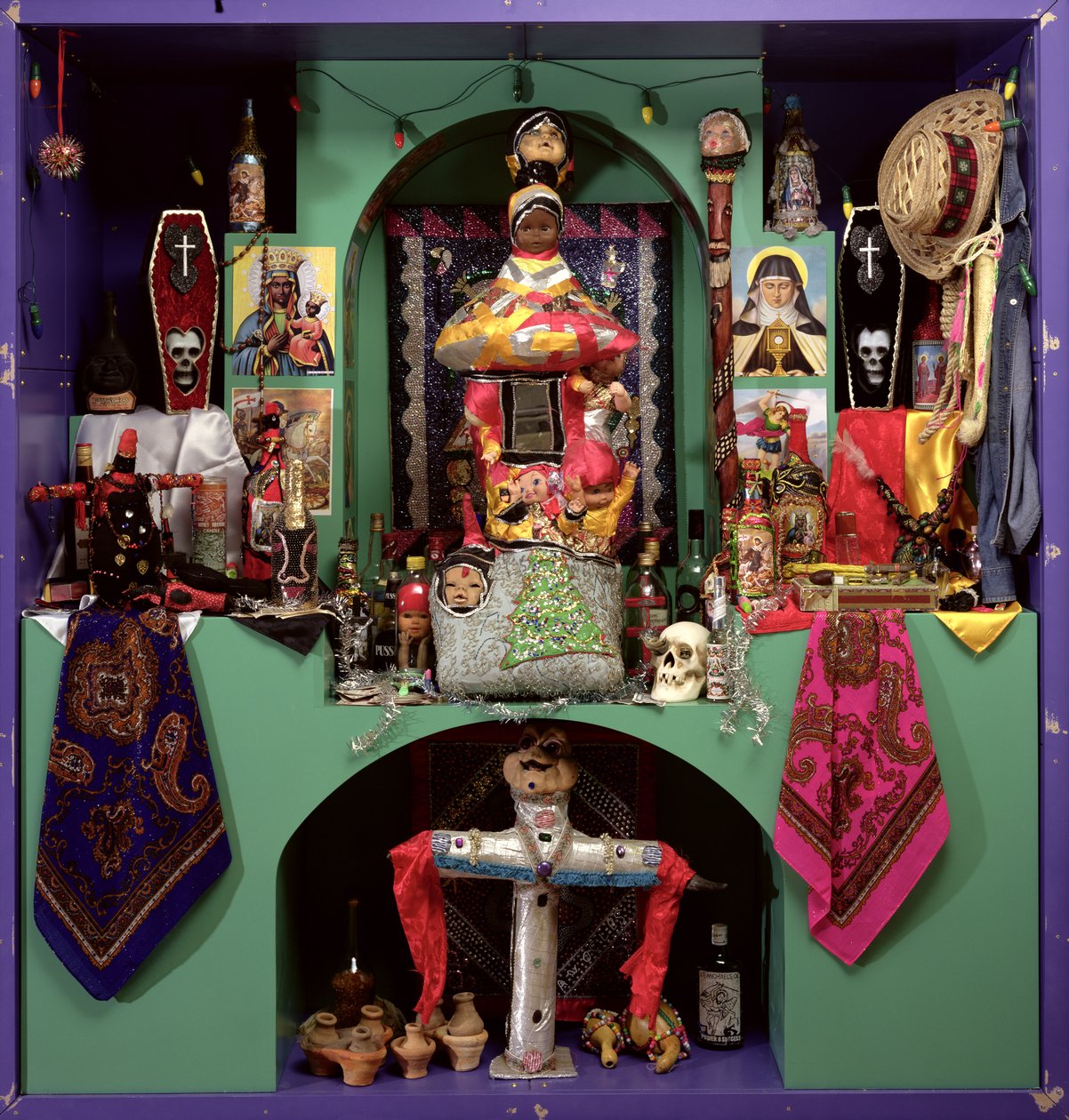 Voodoo oltář od Haitian School