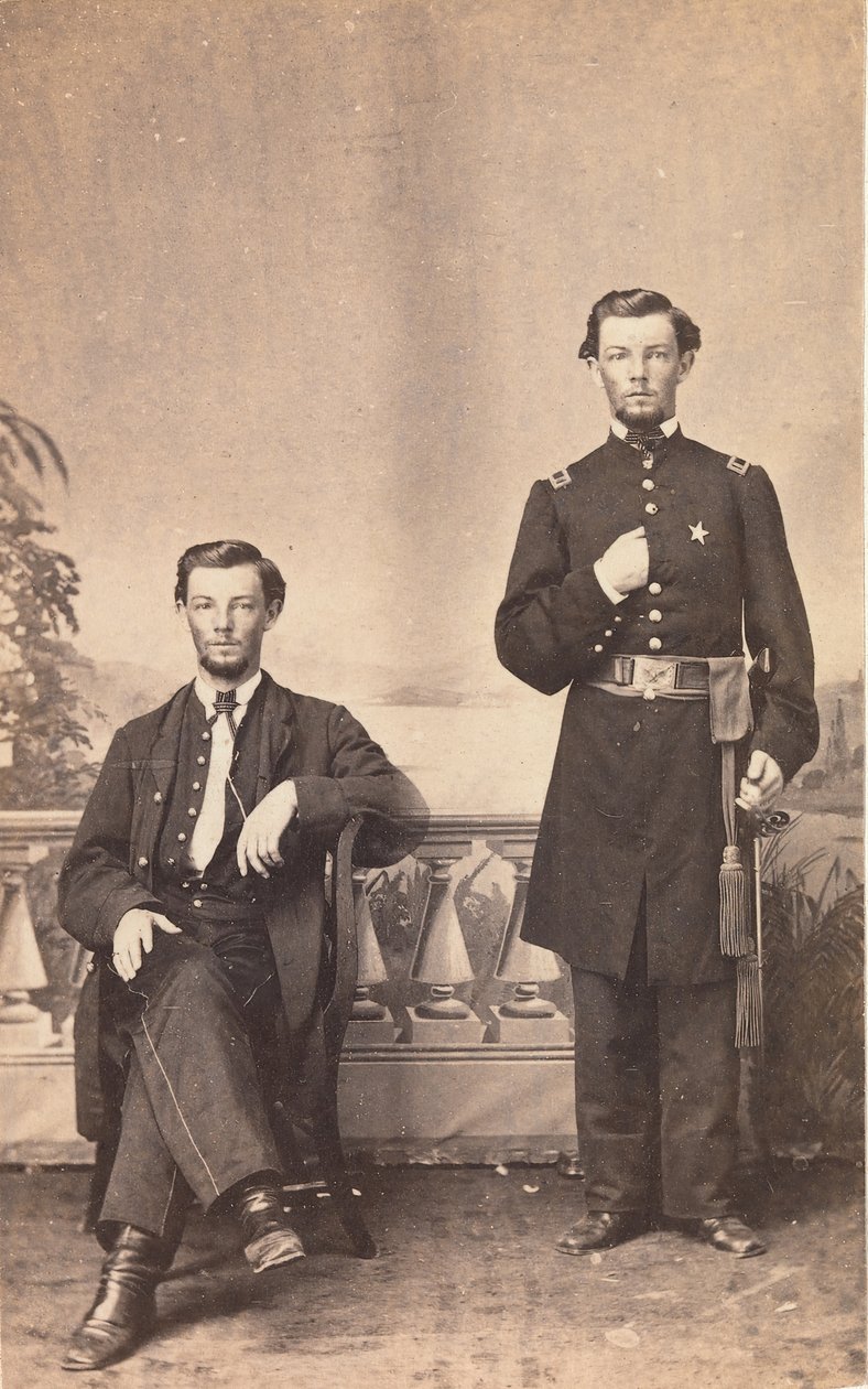 Alonzo H. Sterrett, pozdní adjutant, čtyřicátá americká pěchota, 27. července 1865. od Hall and Company