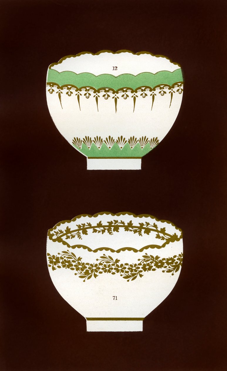 Derby vzory, 1876. od Hall and England