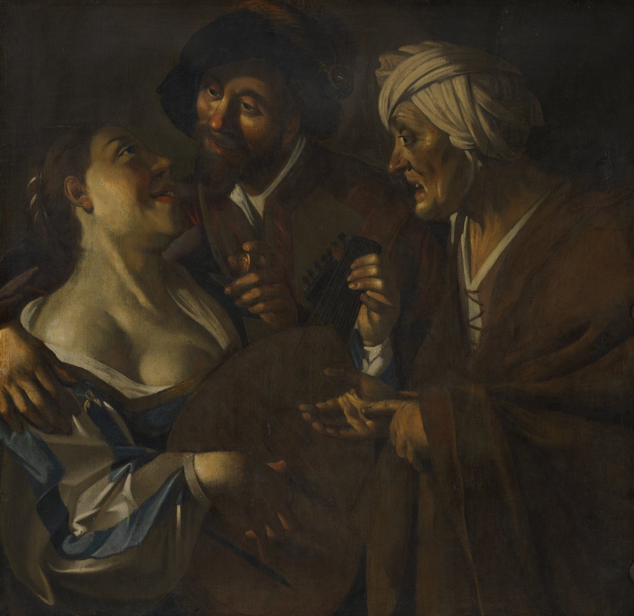 Prokurista, padělek podle Dircka van Baburena (asi 1595–1624), asi 1930-45 (olej na plátně) od Han van Meegeren