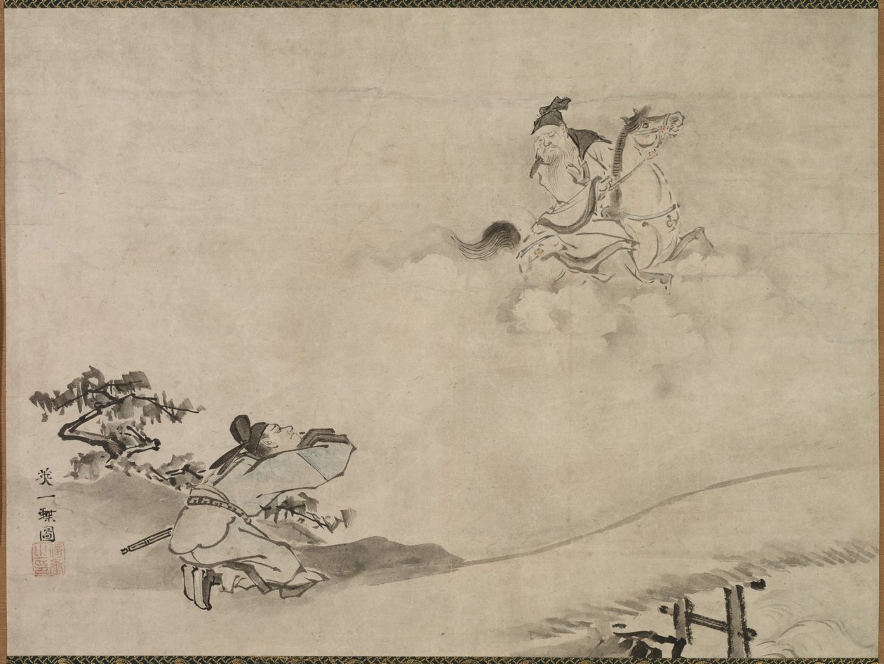 Daoist Immortal od Hanabusa Itcho