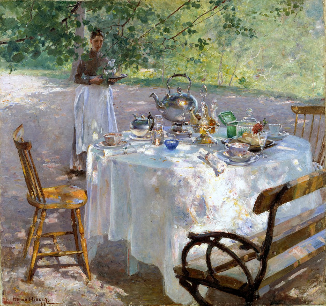 Čas snídaně, 1887. od Hanna Pauli