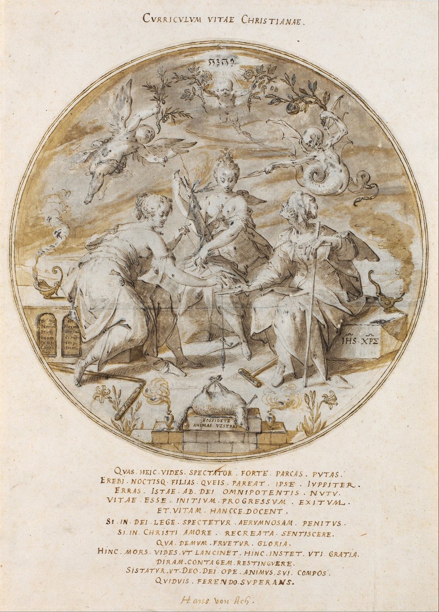 Křesťanské osnovy od Hans von Aachen