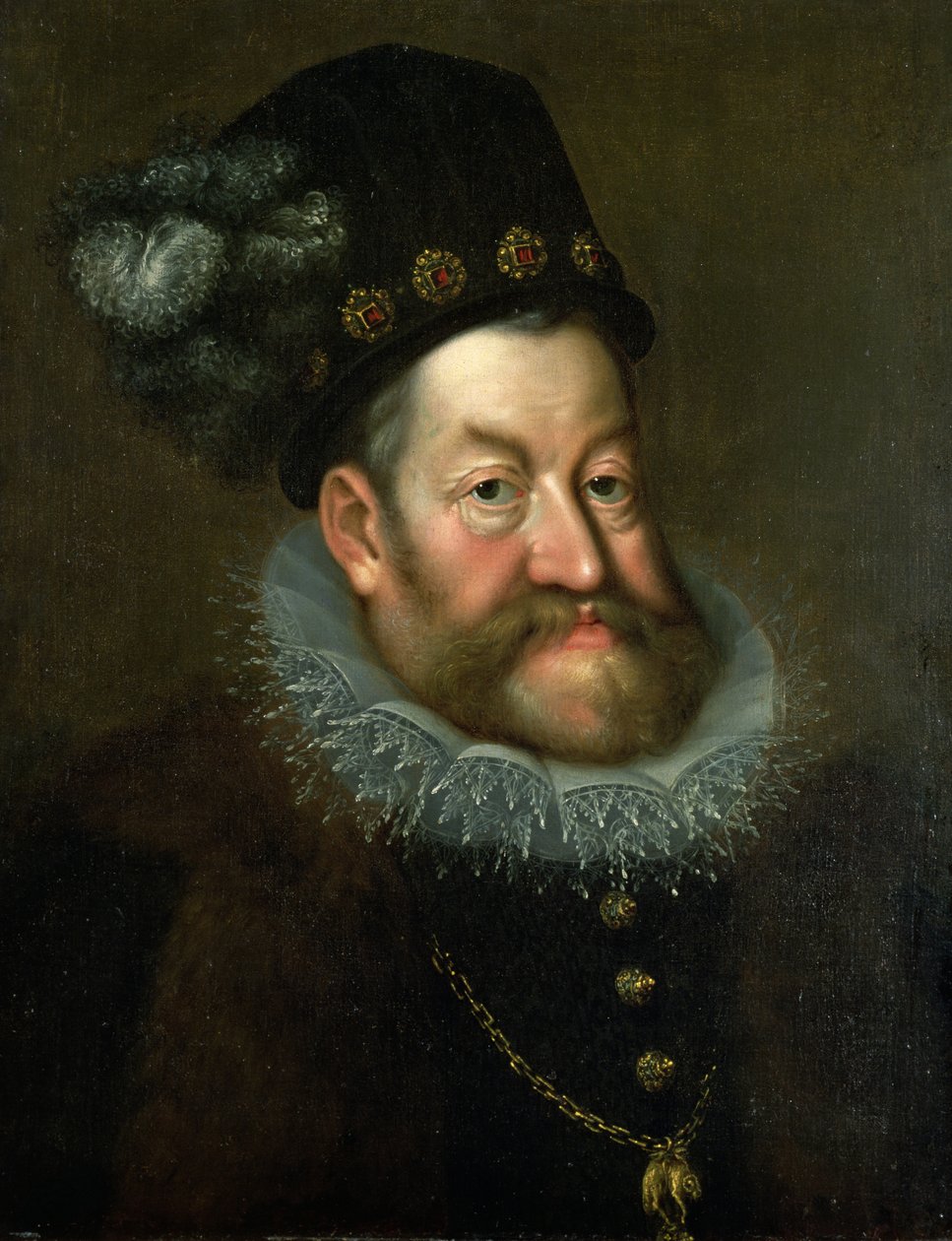 Rudolf I. (1552-1612), léta 1600 od Hans von Aachen
