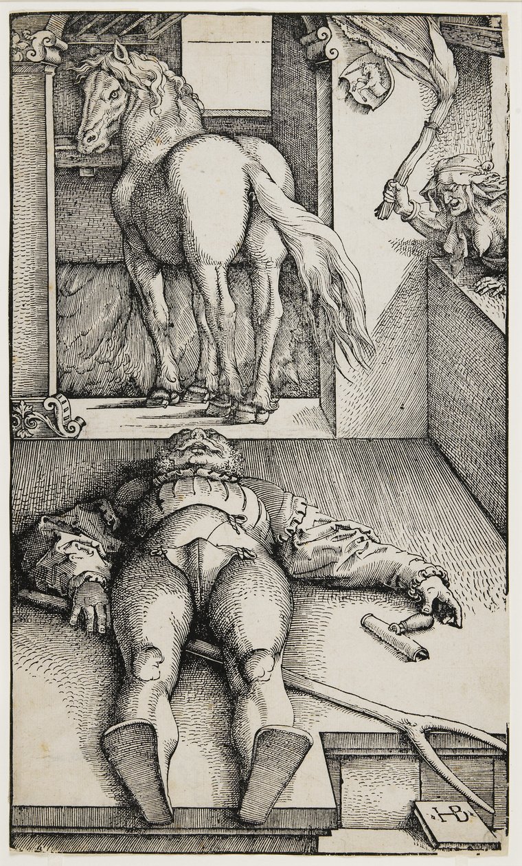 Očarovaný ženich, c. 1544 od Hans Baldung Grien