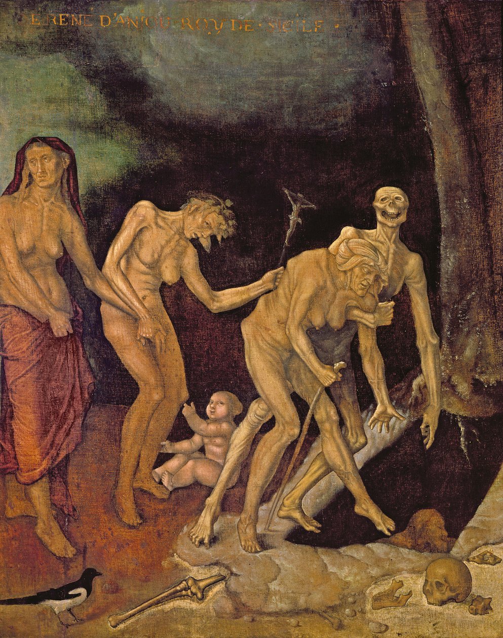 Procházka k smrti od Hans Baldung Grien
