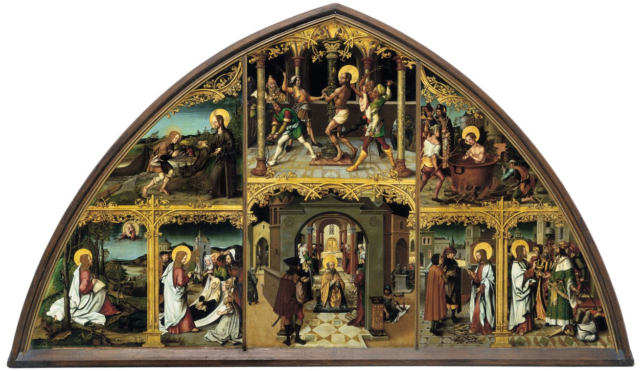 Bazilika San Giovanni in Laterano od Hans Burgkmair the Elder