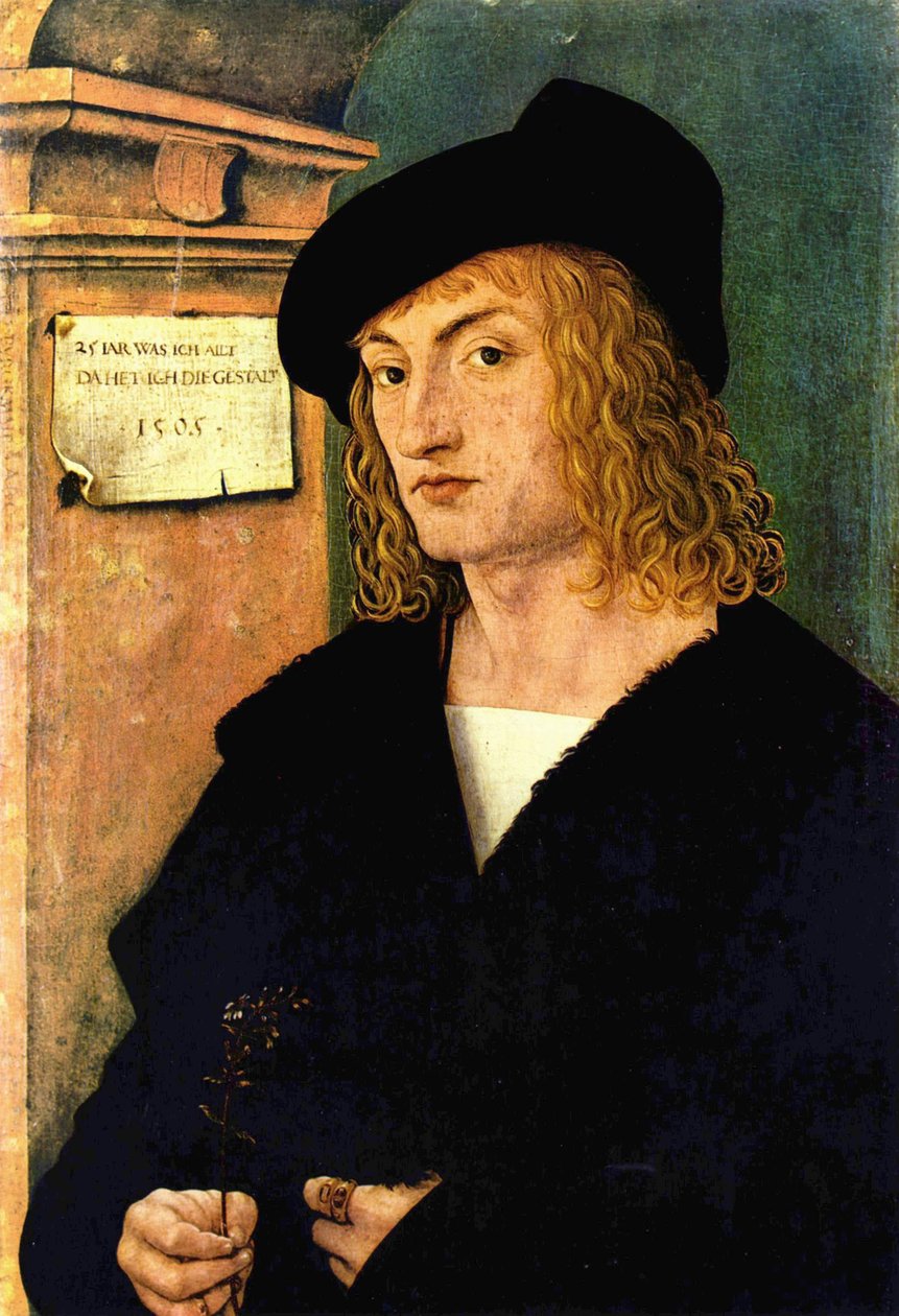 Portrét Hanse Schellenbergera od Hans Burgkmair the Elder