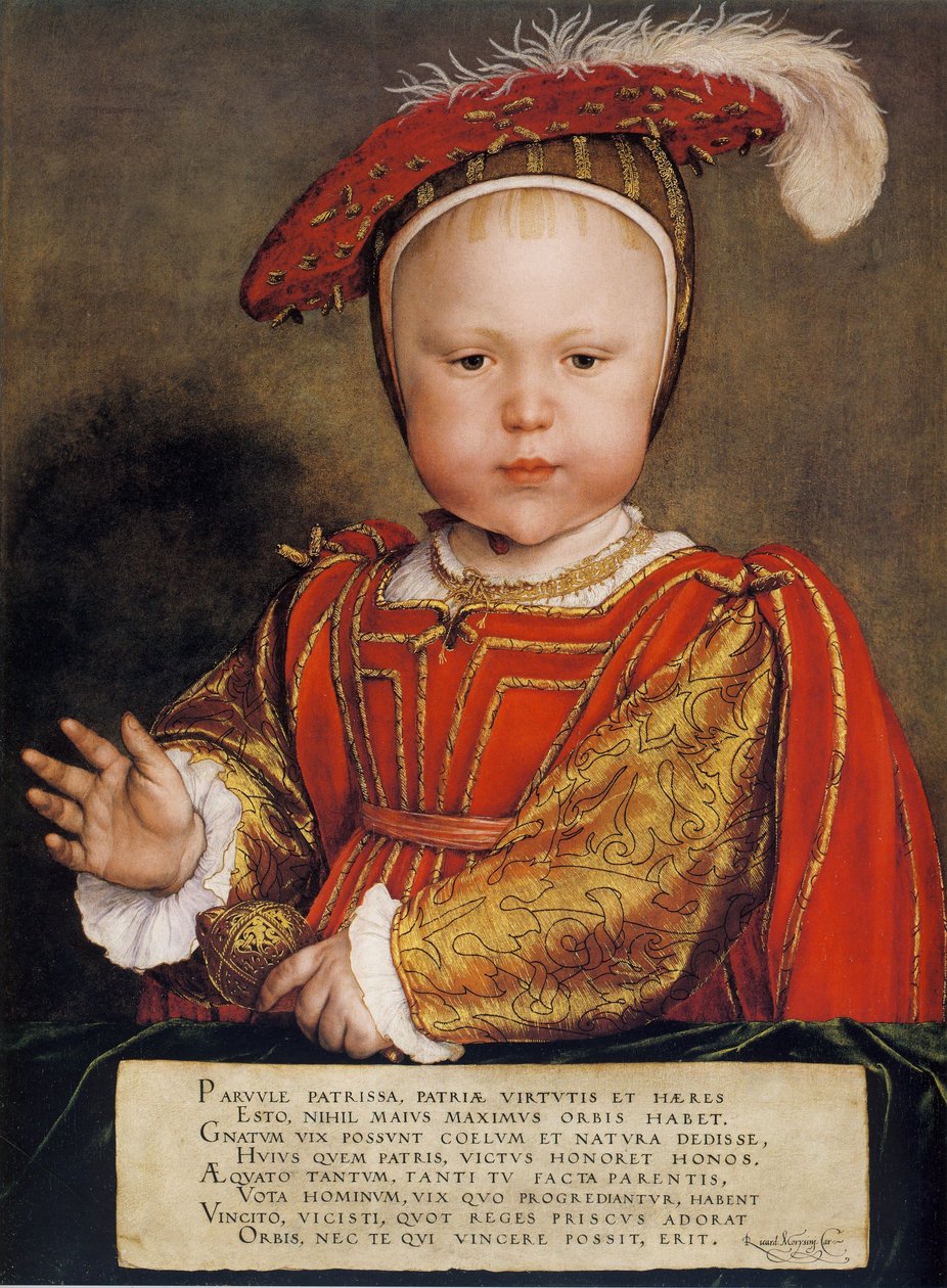 Edward Tudor od Hans Holbein