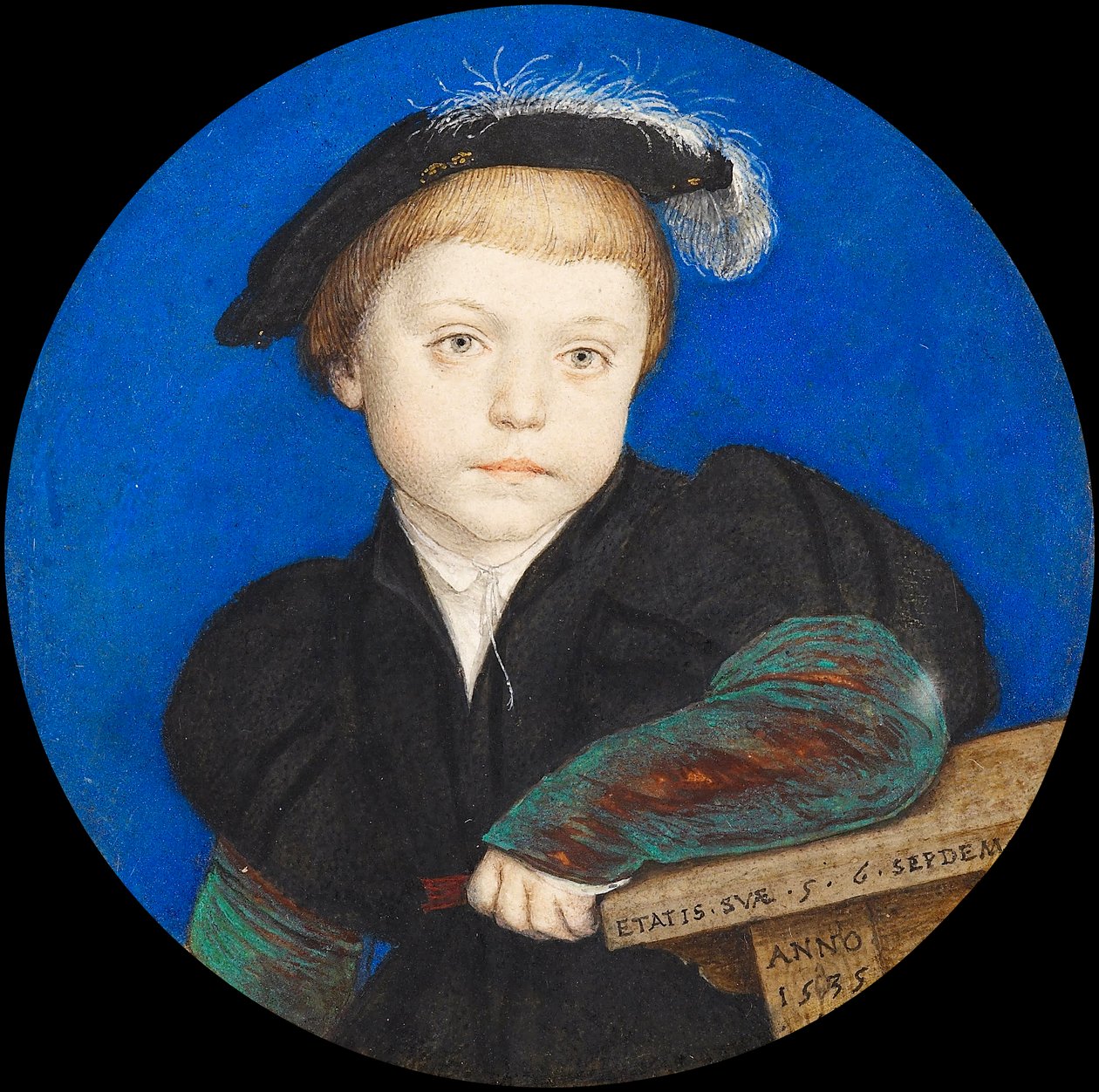 Henry Brandon, 2. vévoda ze Suffolku 1535-51 od Hans Holbein