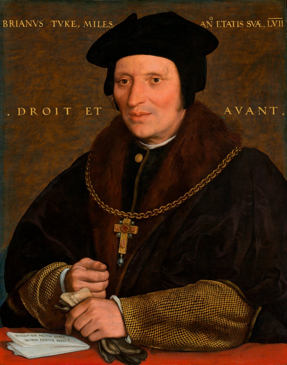 Portrét sira Bryana Tukeho od Hans Holbein