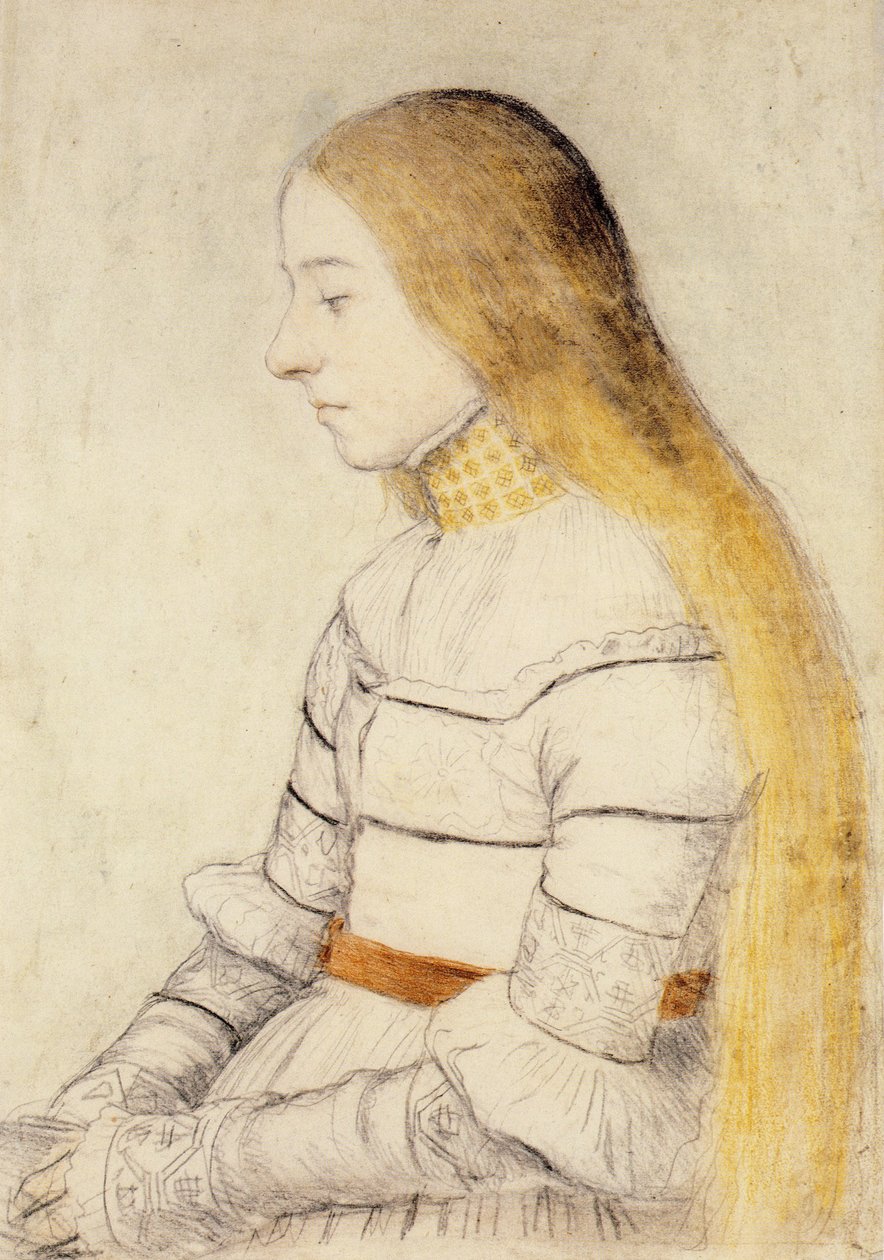 Anna Meyerová od Hans Holbein der Jüngere