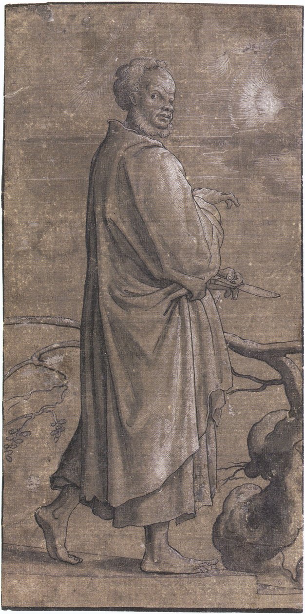 Apoštol Bartoloměj od Hans Holbein der Jüngere