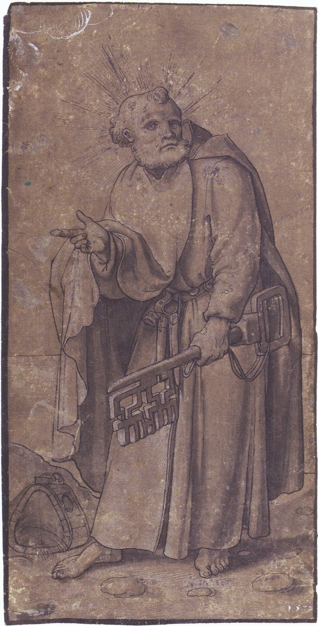 Apoštol Petr od Hans Holbein der Jüngere