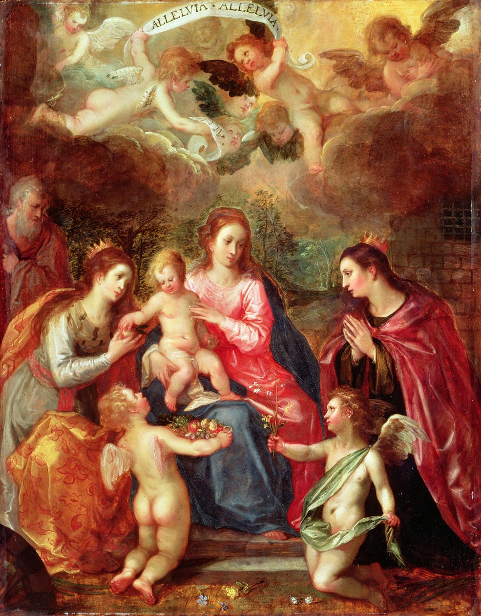 Adorace od Hans I or Johann Rottenhammer