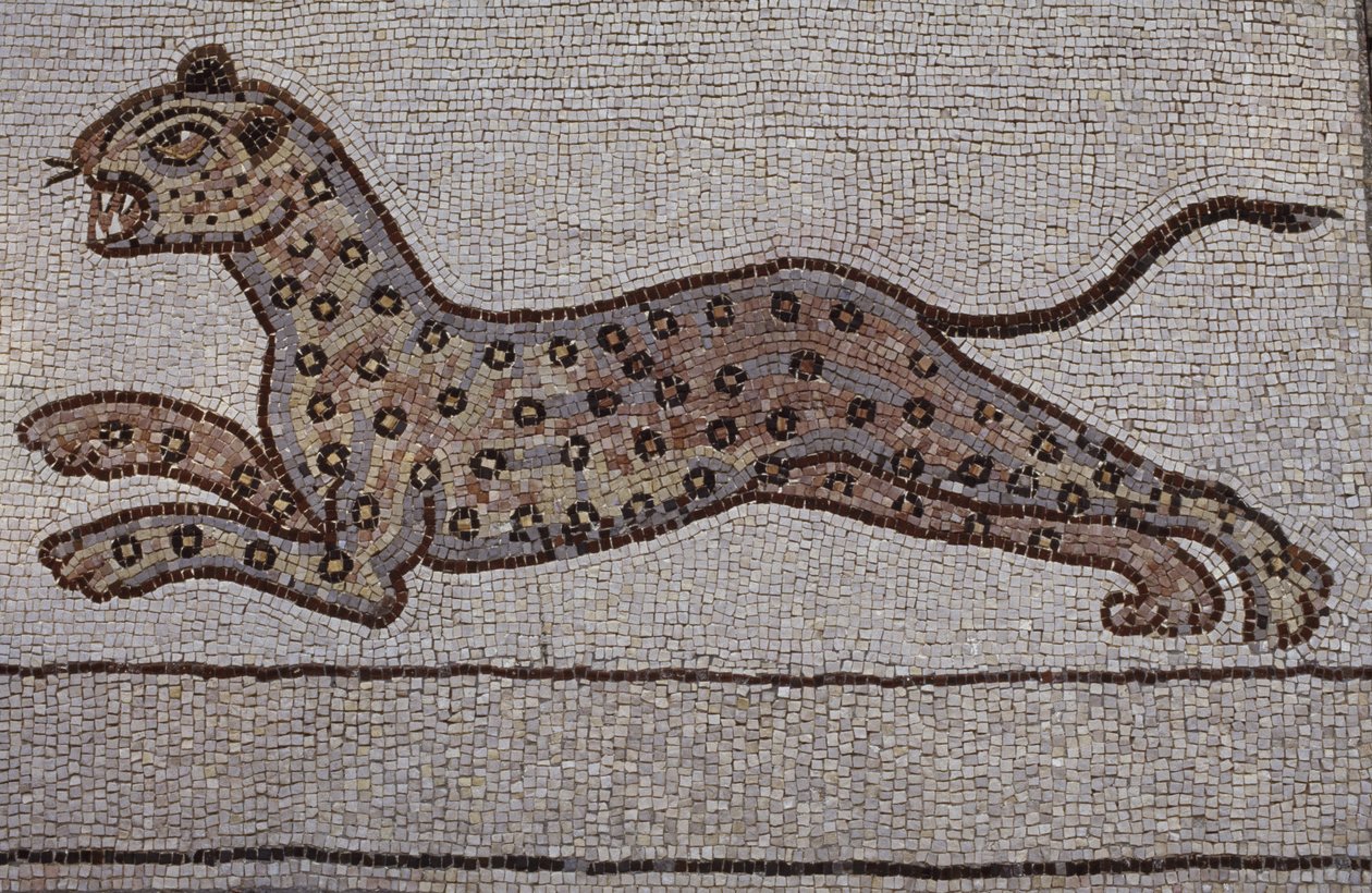 Leopard (mozaika) od Hans Leonard Schaufelein