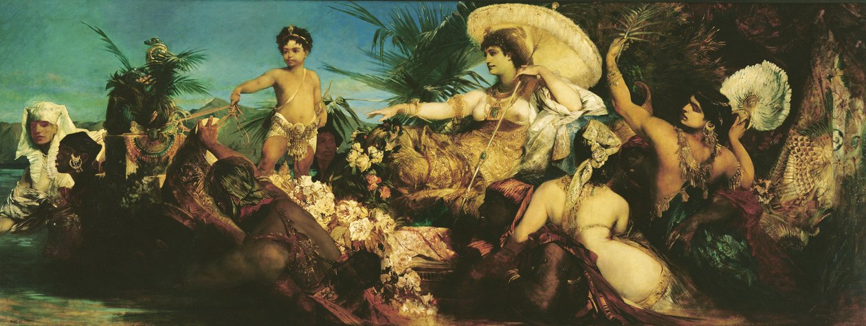 Kleopatra, 1875 od Hans Makart