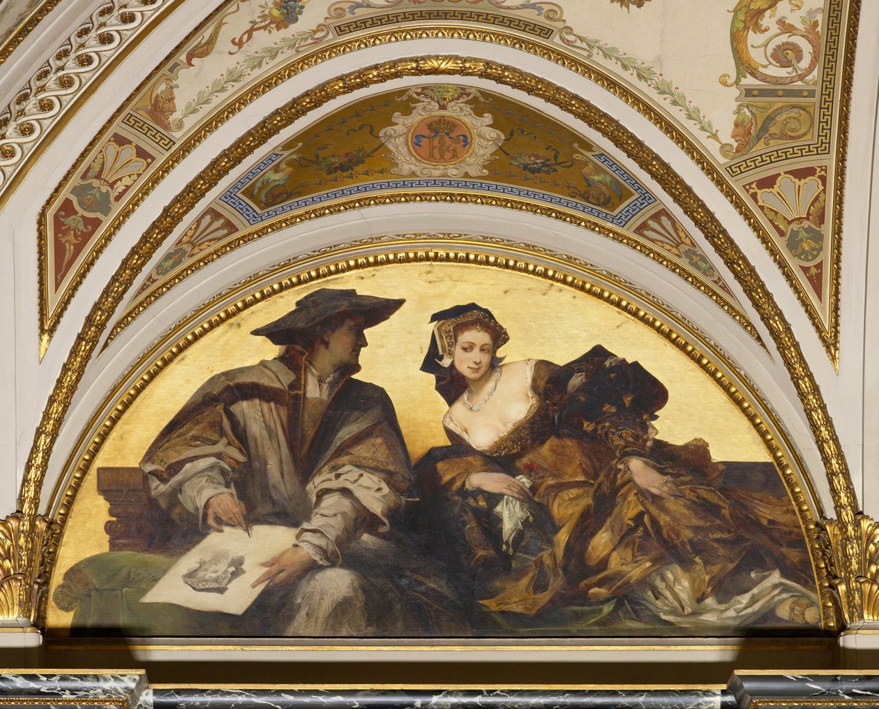 Hans Holbein mladší od Hans Makart