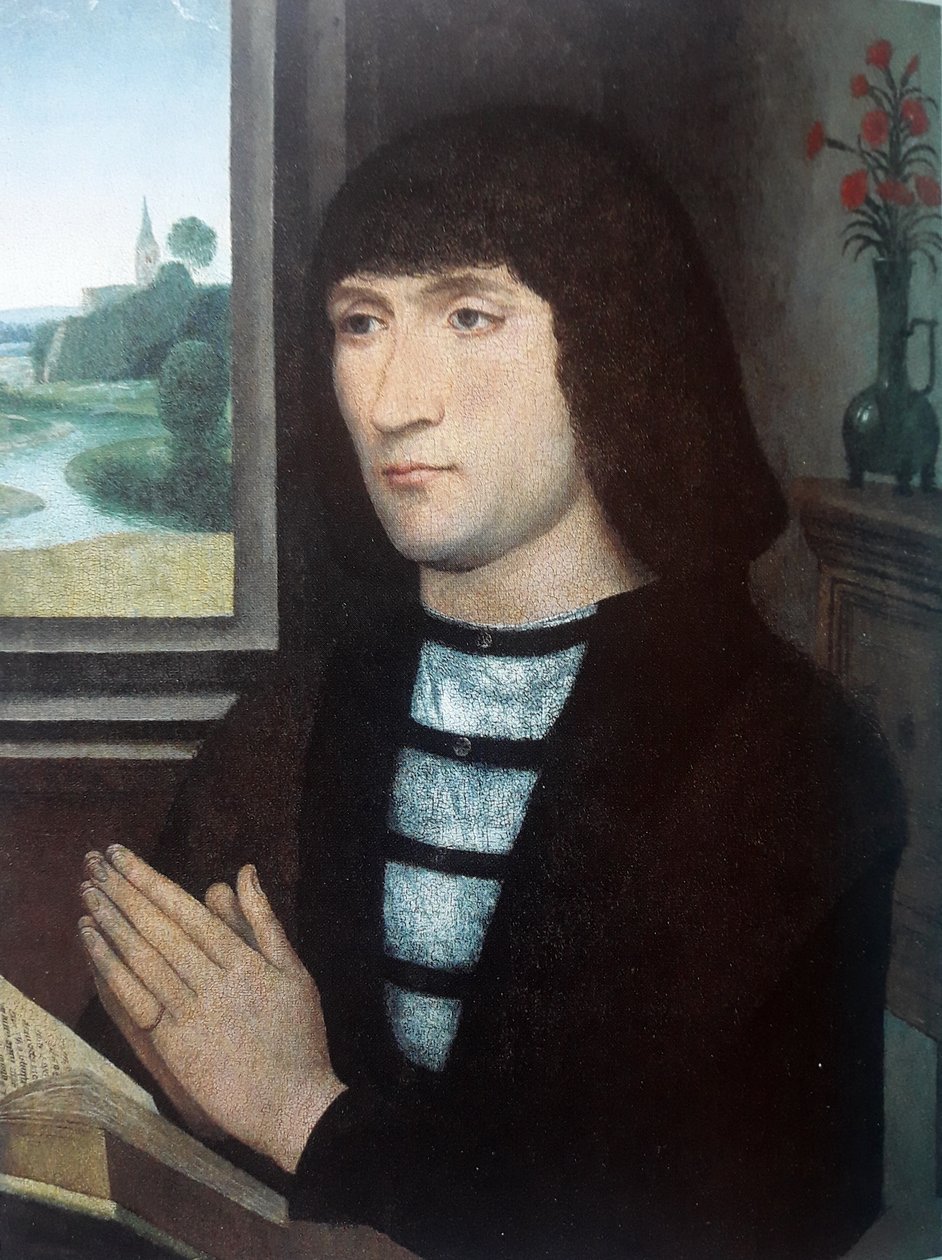 Portrét muže od Hans Memling