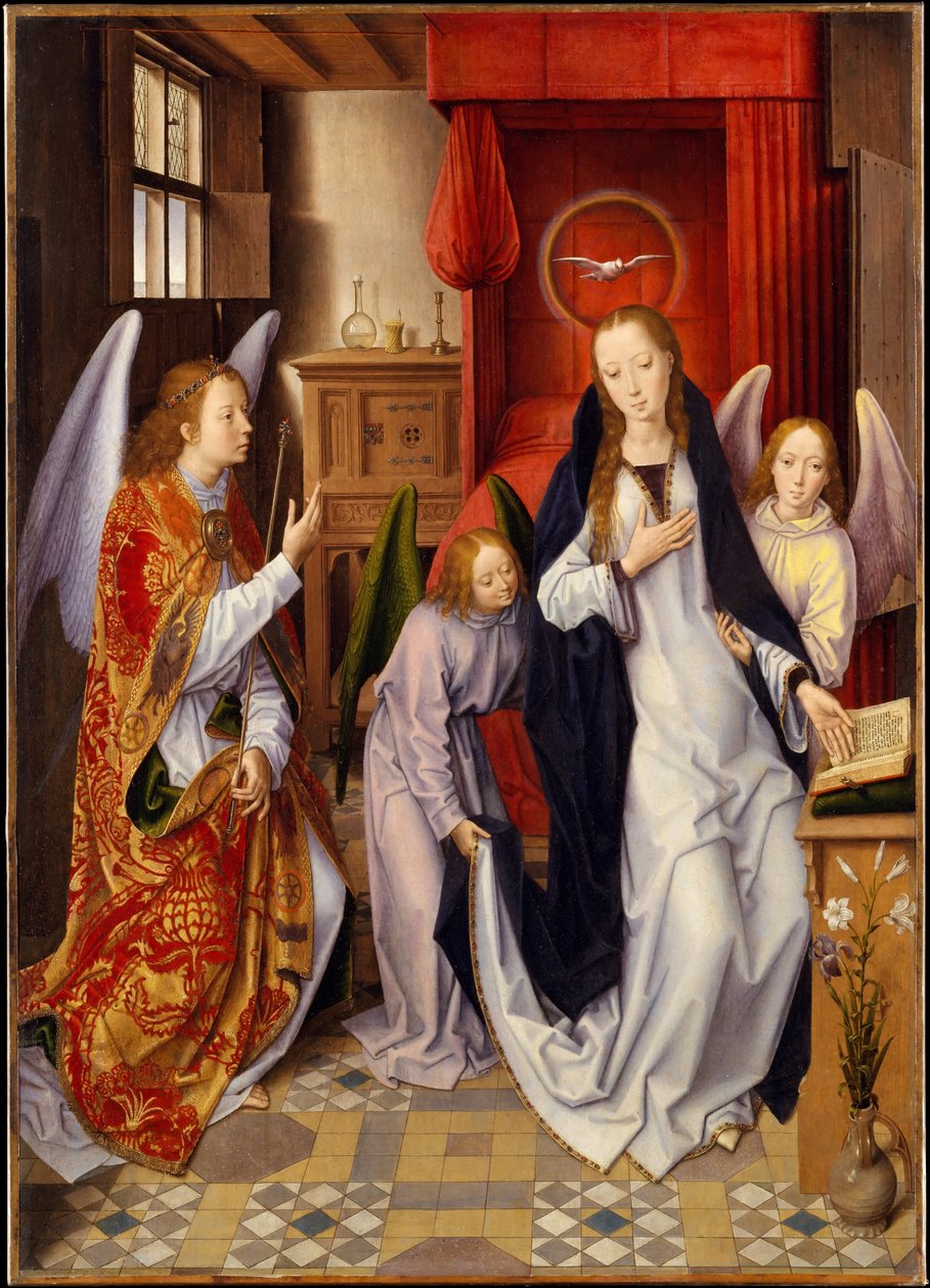 Zvěstování od Hans Memling