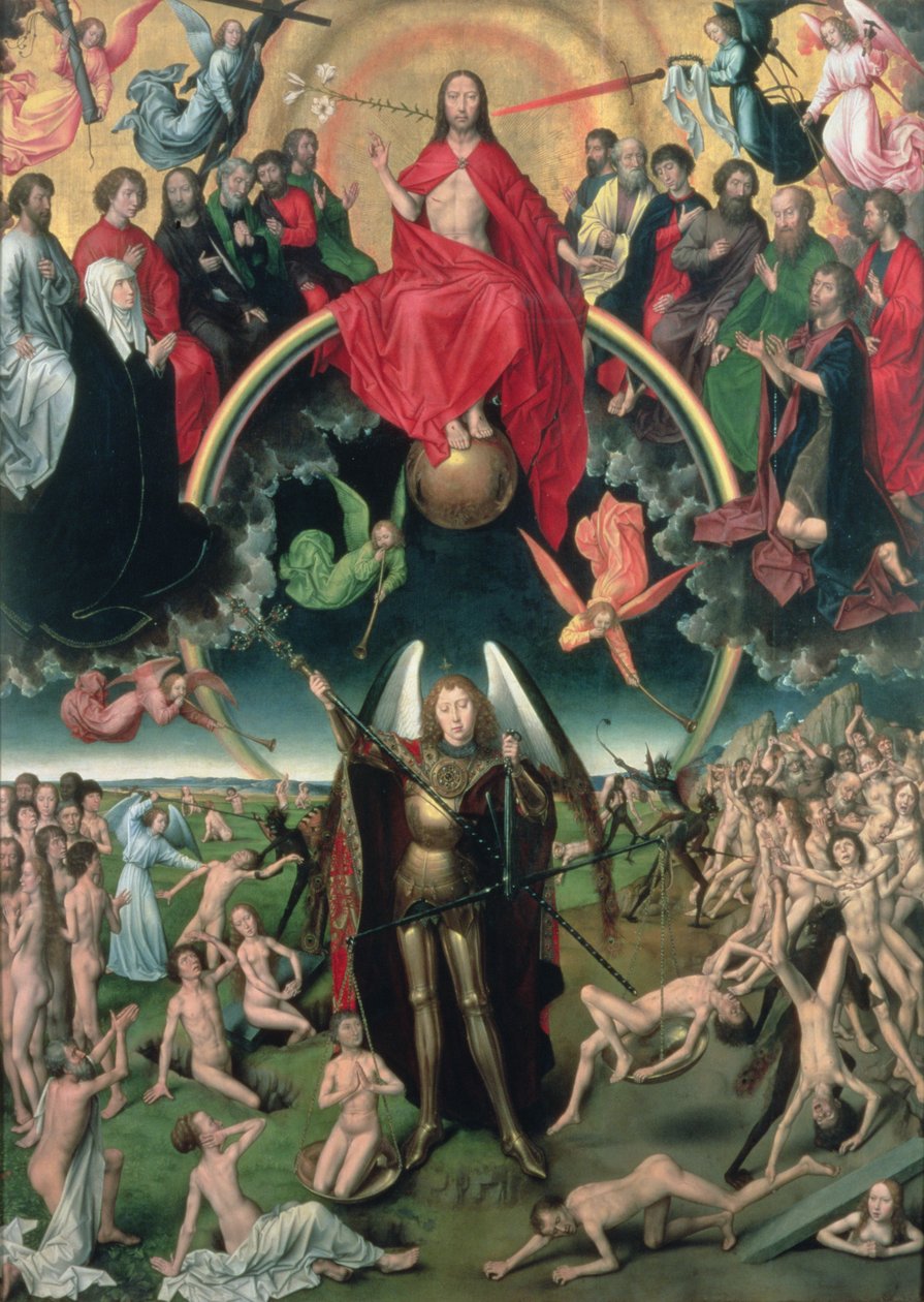 Poslední soud, 1473 (centrální panel) od Hans Memling