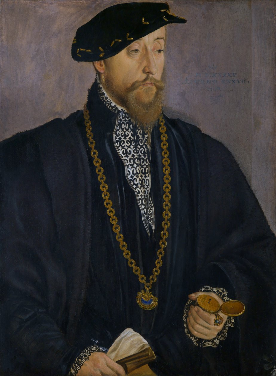 Portrét Pankrazu von Freyberg zu Hohenaschau od Hans Muelich or Mielich