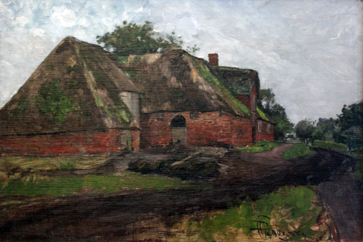 Starý dům s hnojem od Hans Peter Feddersen