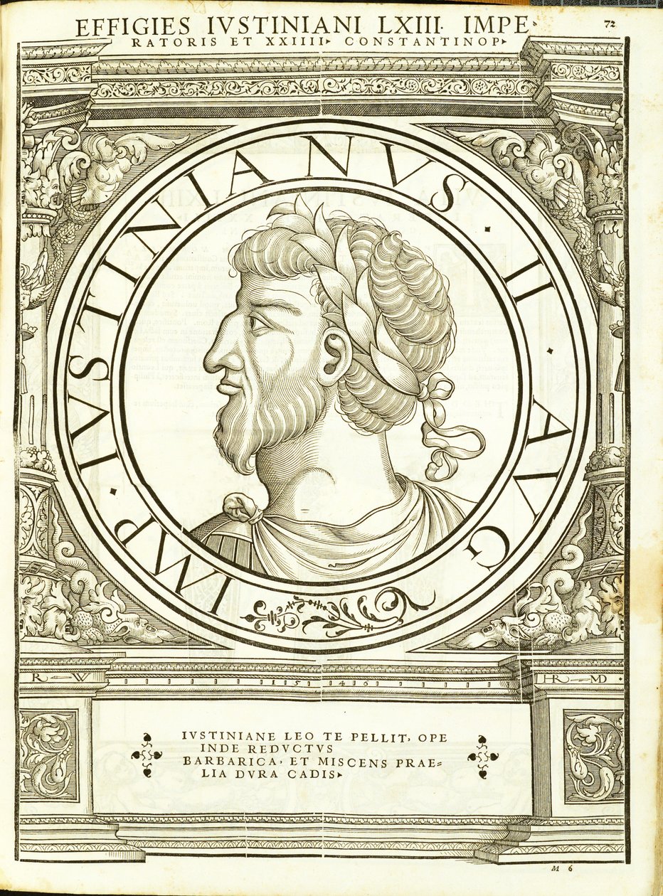 od Justiniána II od Hans Rudolf Manuel Deutsch