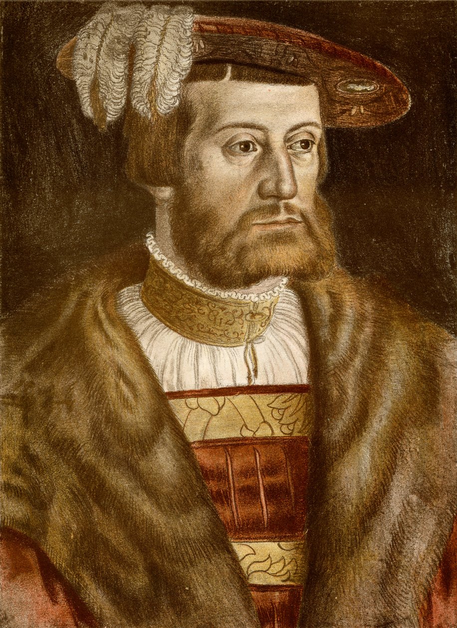 Bavorský vévoda Wilhelm IV od Hans Sebald Beham