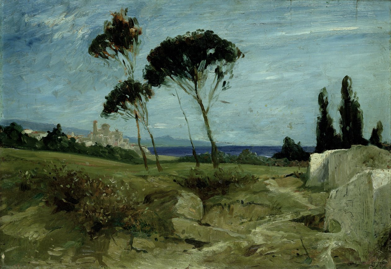 Krajina v Nettunu, 1887 od Hans Speckter