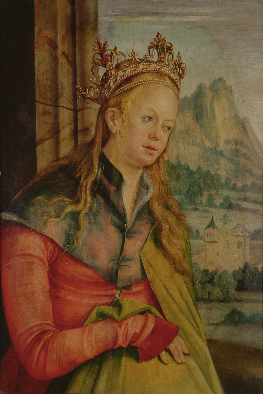 Svatá Kateřina, kolem roku 1511 od Hans Suess Kulmbach