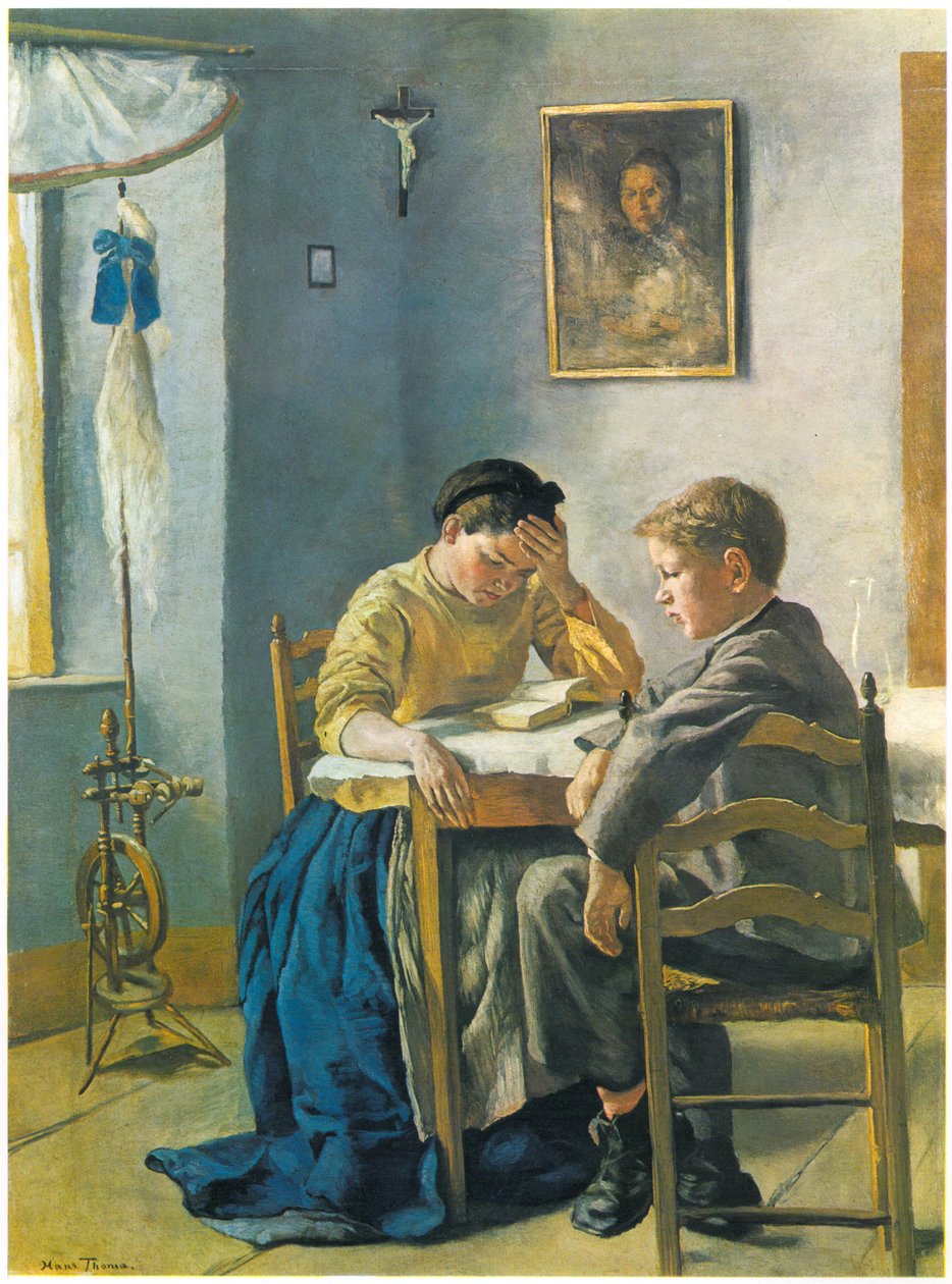 Sourozenci od Hans Thoma