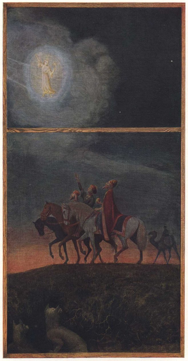 Tři králové Angličtina: tři moudří muži od Hans Thoma