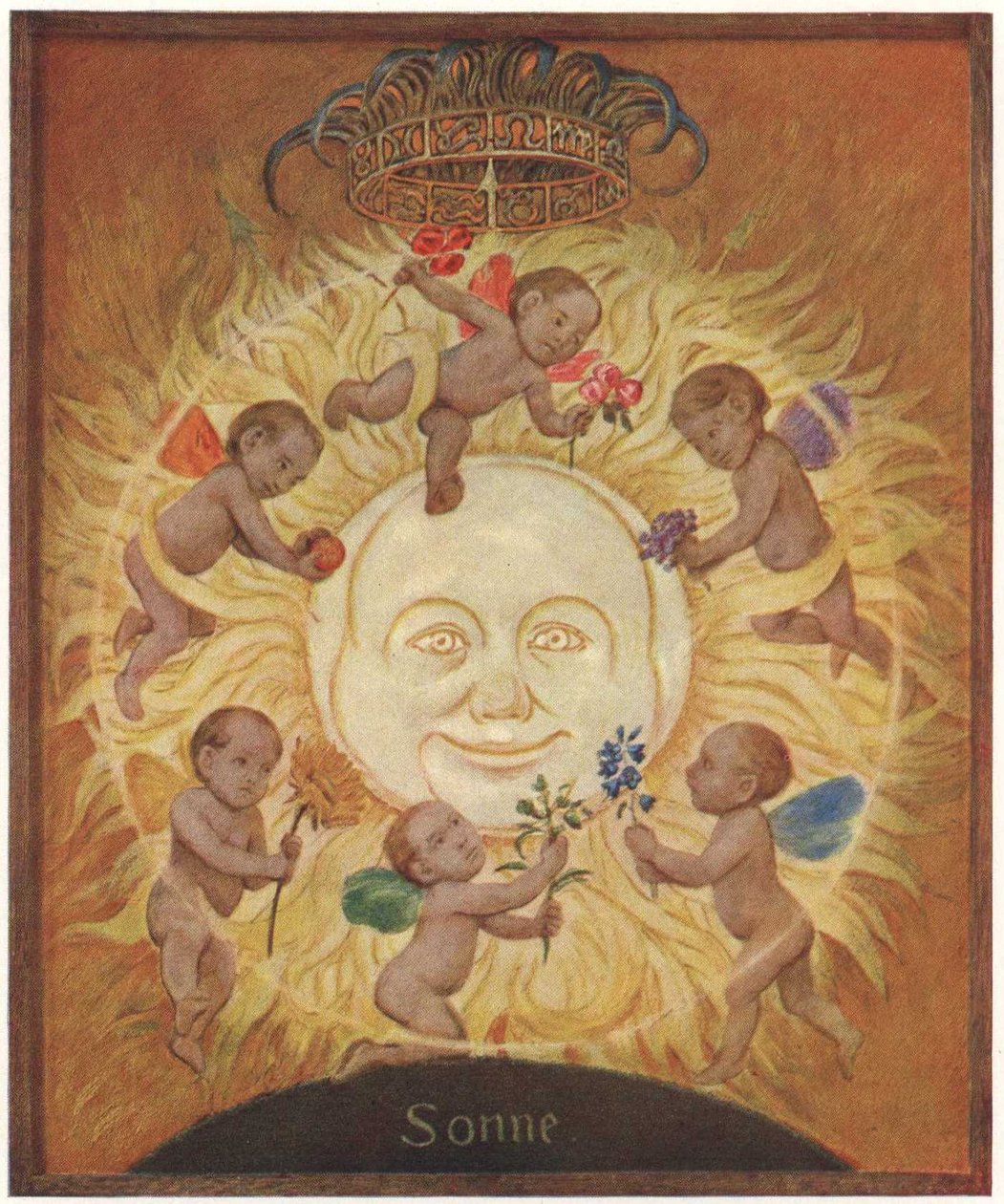 SonnenAngličtina: sunn: n od Hans Thoma