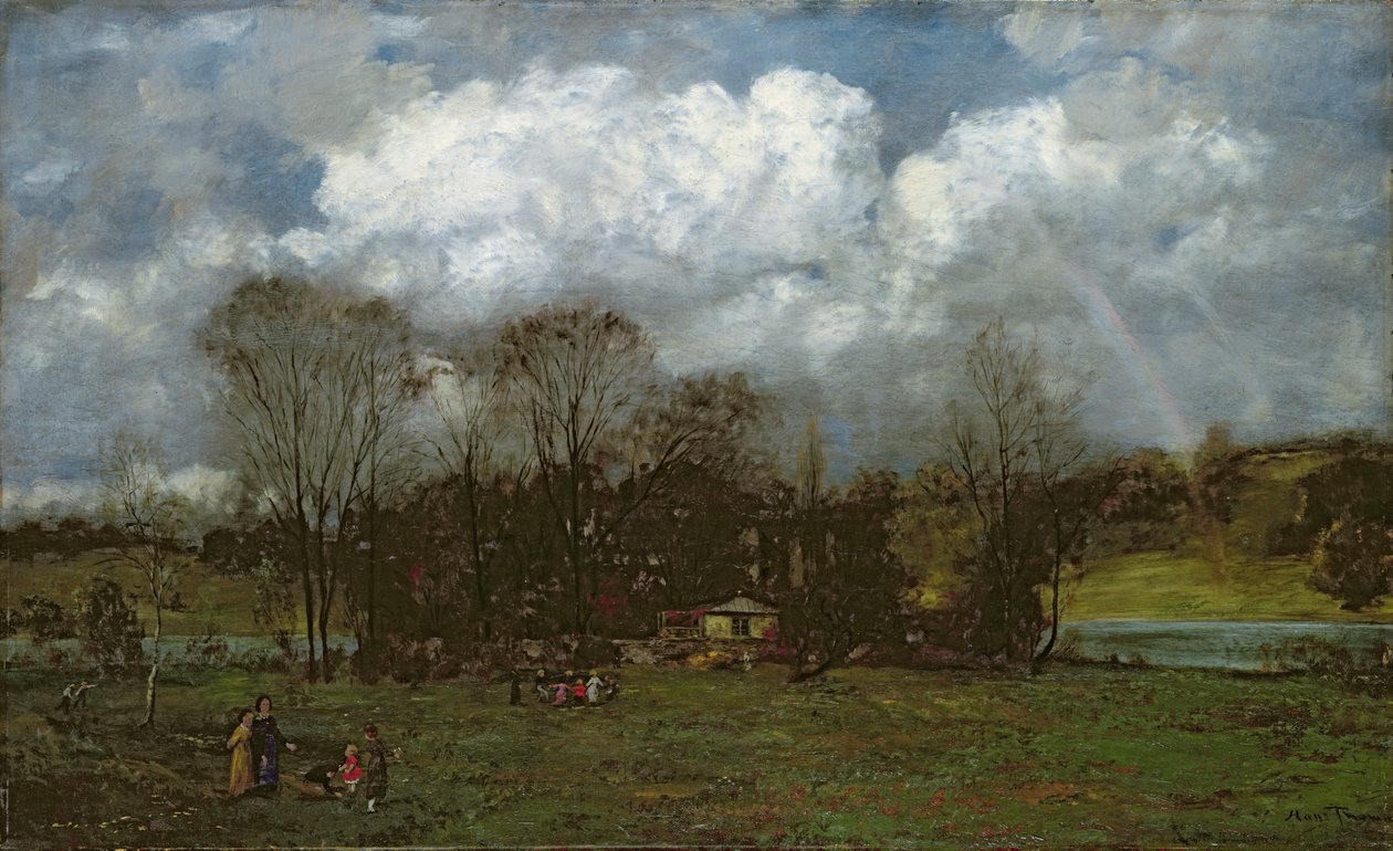 Předjaří, kolem roku 1868 od Hans Thoma
