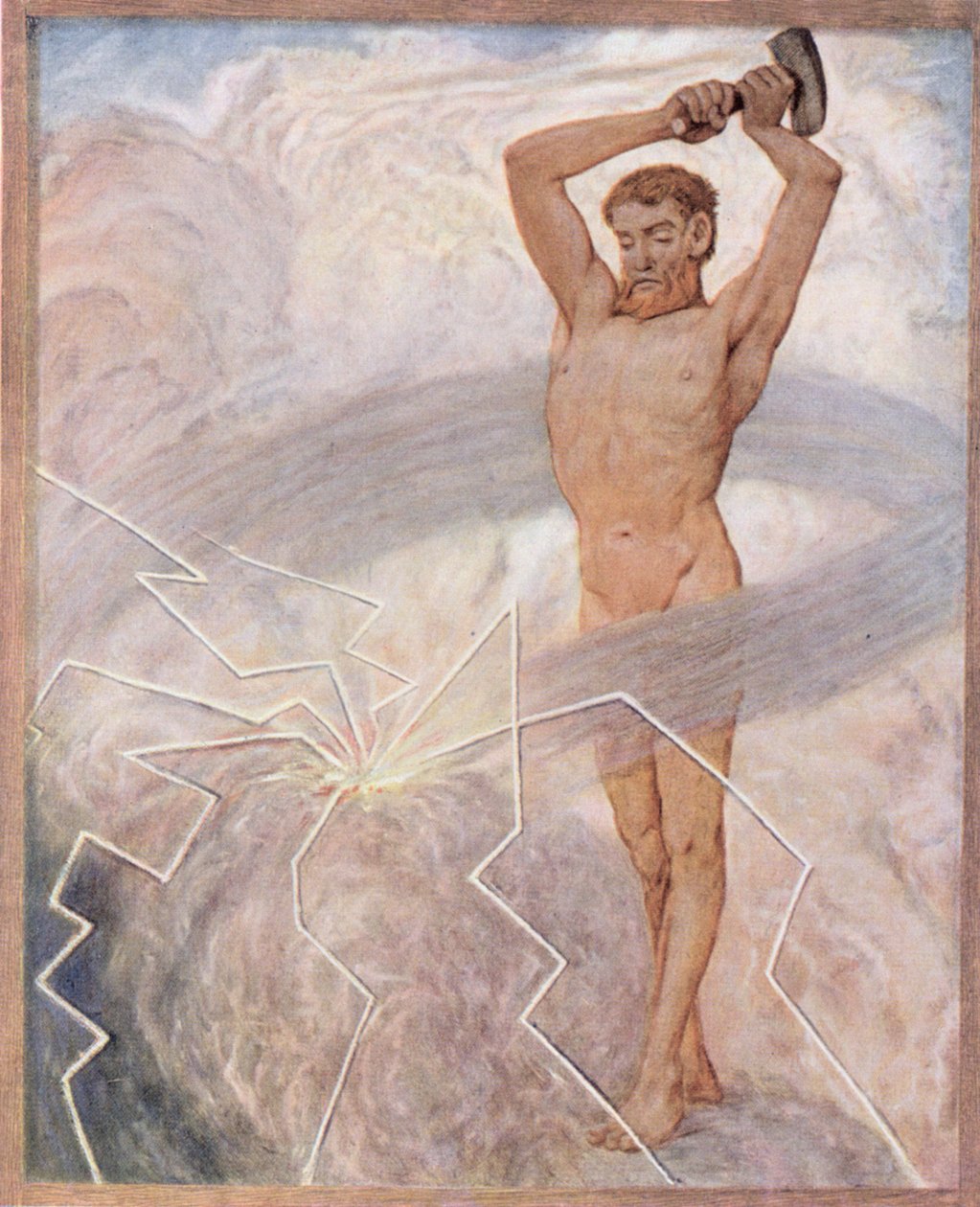 Červenec, ilustrace z 